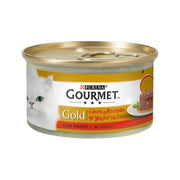 Purina Gourmet Gold Cuore Morbido Con Manzo Per Gatti Lattina 85g-1