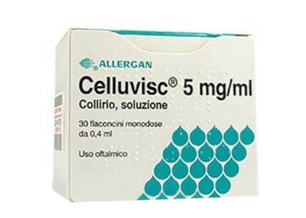 Celluvisc umettante lubrificante uso oftalmico 30 fiale da 0,4ml-2
