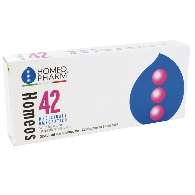 Cemon Homeos 42 medicinale omeopatico tubo dose 6 pezzi-1