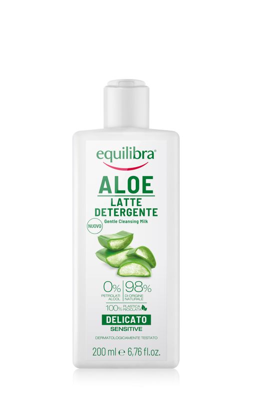 Equilibra Aloe Latte Detergente Viso Delicato 200ml-1