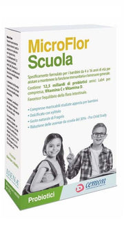 Cemon MicroFlor Scuola per la funzione immunitaria 30 compresse masticabili-1