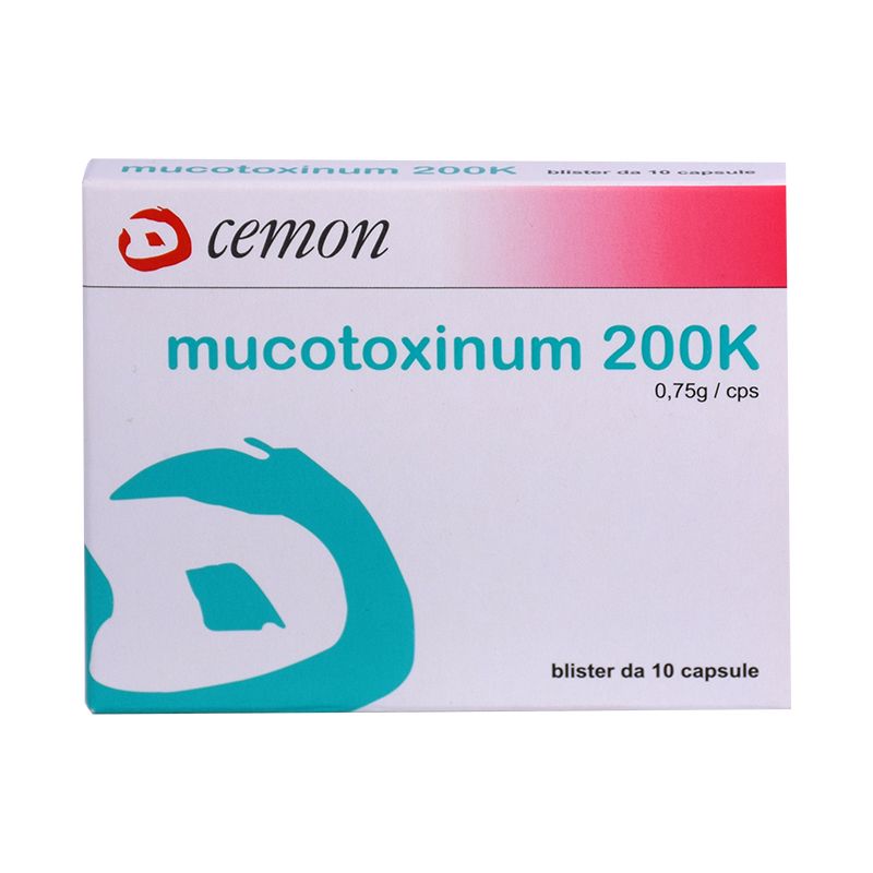 Cemon Mucotoxinum 200K medicinale omeopatico 10 capsule-1