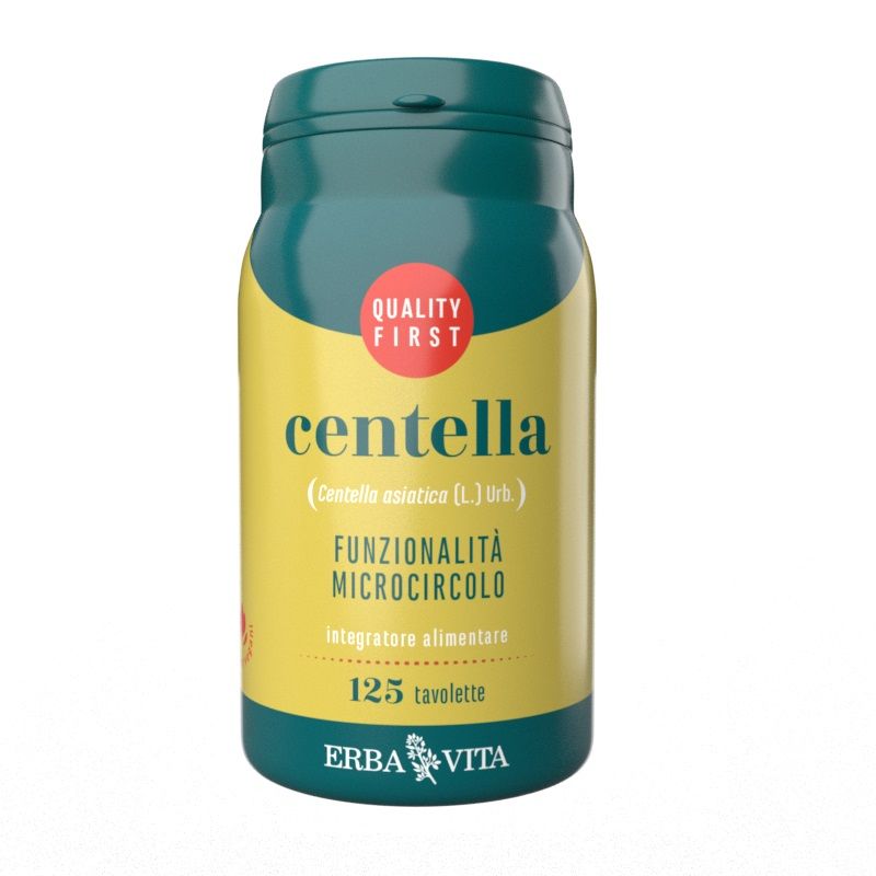 Erba Vita Centella Asiatica per il controllo del peso 125 tavolette-1