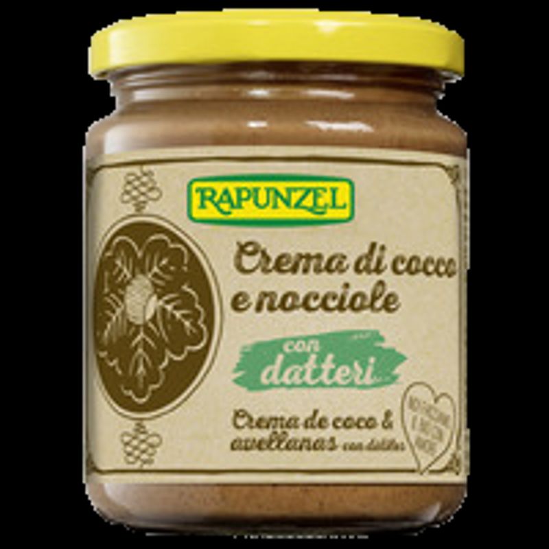 Rapunzel Crema Di Cocco E Nocciole Con Datteri 250g-1