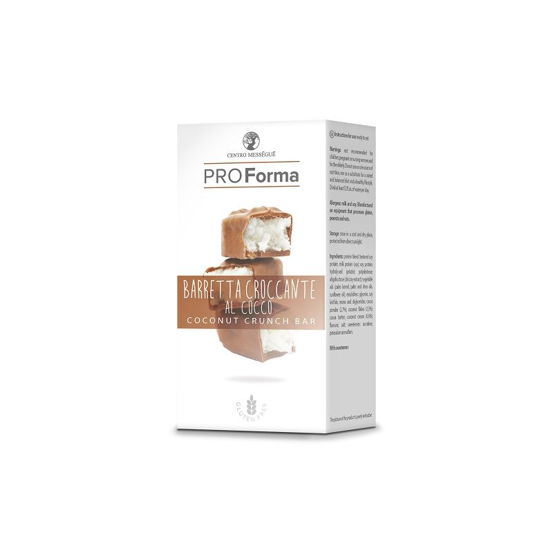 Centro Messegue Dieta ProForma Barretta Croccante al Cocco senza glutine 2x44g-1