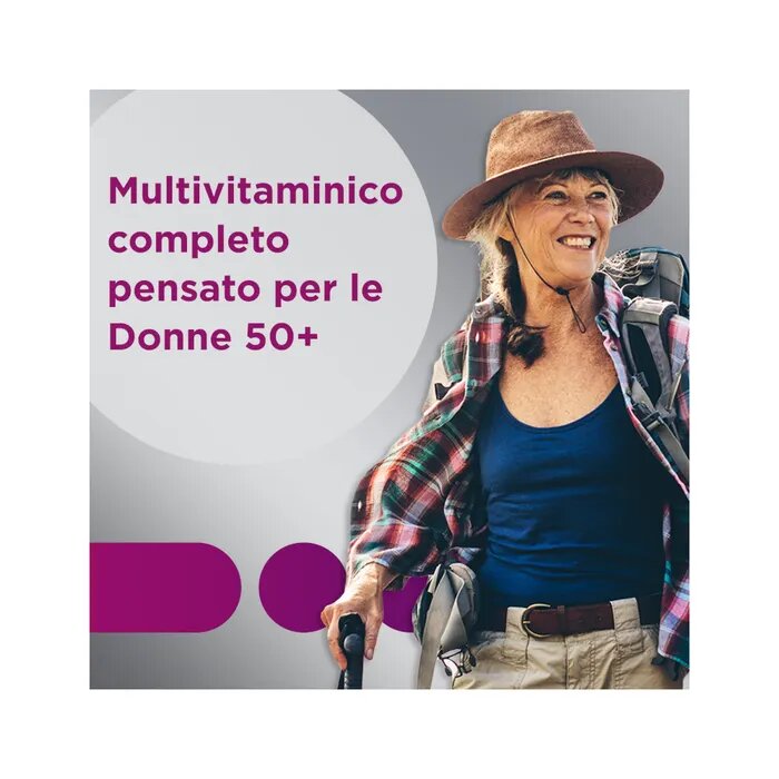 Multicentrum Donna 50+ Integratore Multivitaminico Multiminerale Calcio Ferro Acido Folico 60 Cpr-11