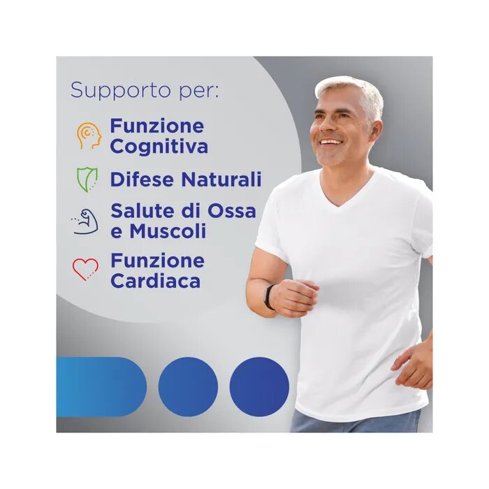 Multicentrum Uomo 50+ Integratore Alimentare Multivitaminico Vitamina D3 C B Zinco Magnesio 60 Cpr-13