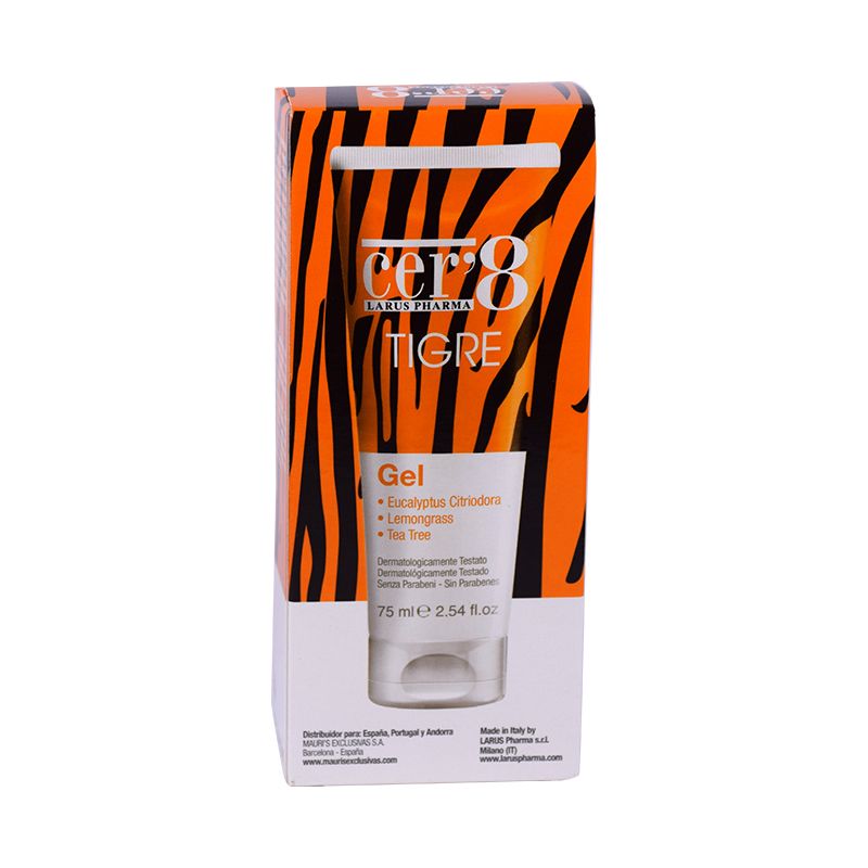Cer'8 Tigre Gel Idratante per zone delicate come viso e collo 75ml-1