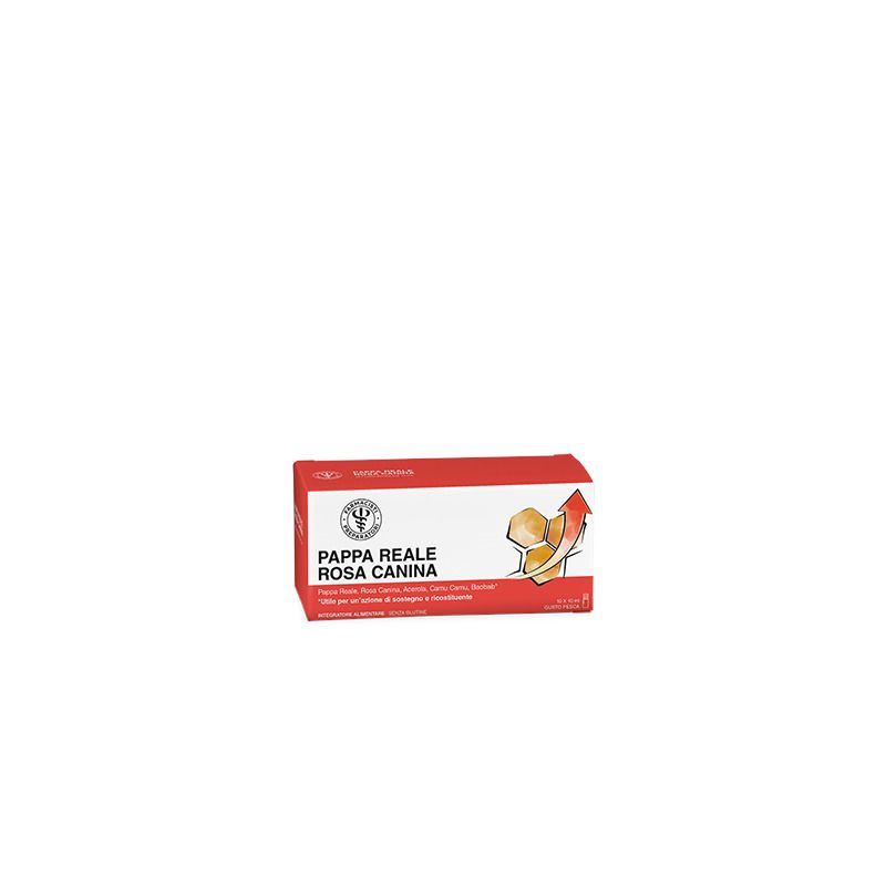 Amicafarmacia Pappa Reale e Rosa Canina integratore alimentare 10 flaconcini-1