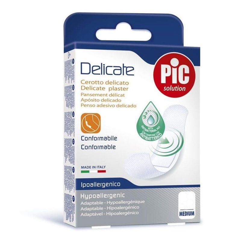 Pic Delicate Extra Cerotto Antibatterico 10 Pezzi-1