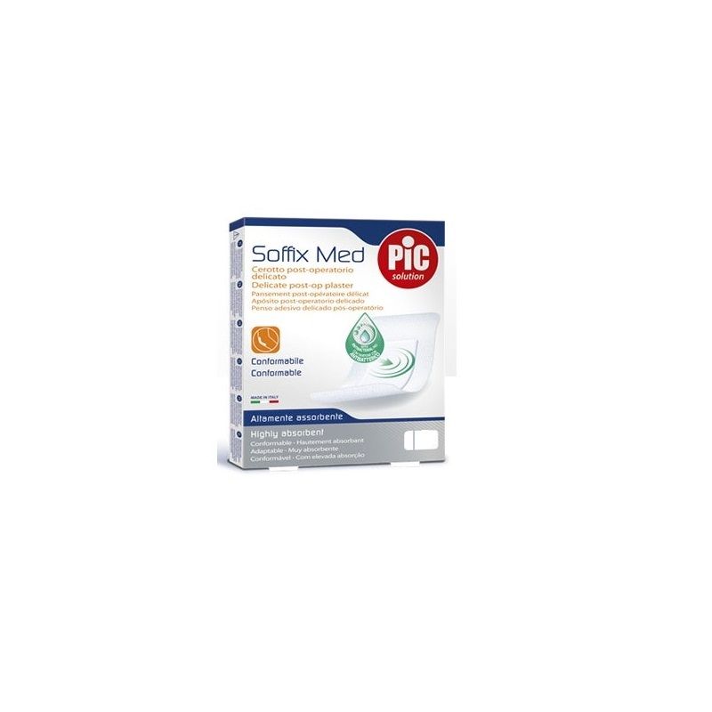 Pic Soffix Med Cerotto Sterile 30X10 3 Pezzi Antibatterico-1
