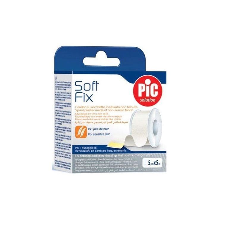 Pic Soft Fix Cerotto Rocchetto TNT 5cmx5m-1