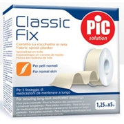 Pic Classic Fix Cerotto Rocchetto Tela Bianco 1,25cm x 5m-1