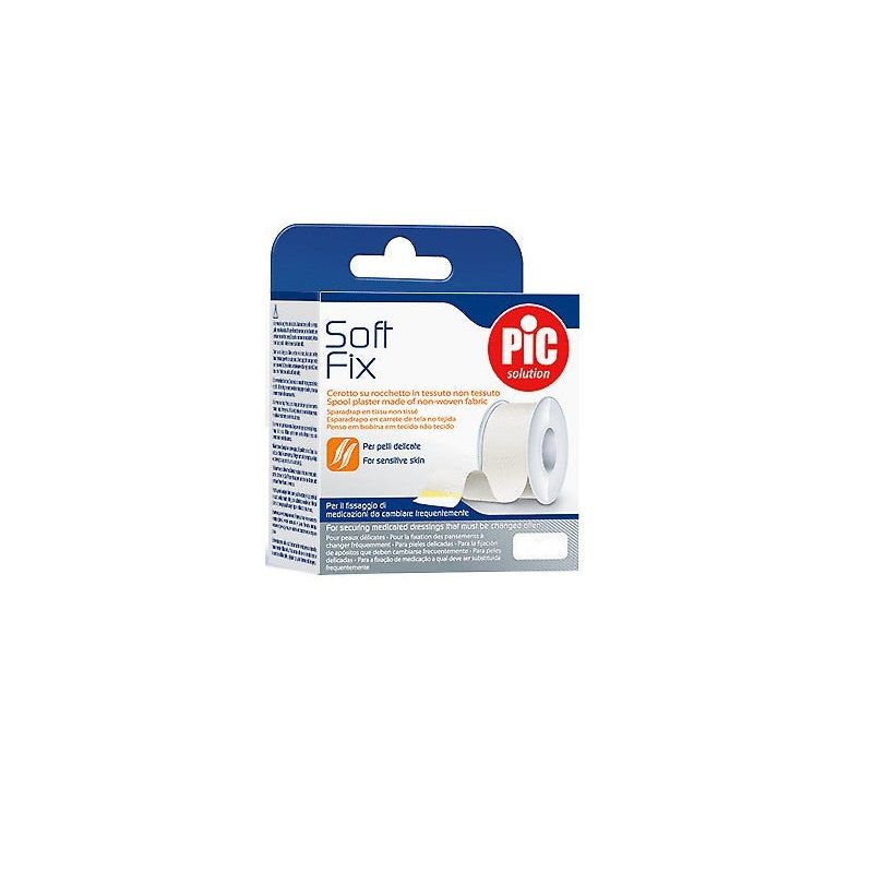Pic Soft Fix Cerotto Rocchetto TNT 1,25cmx5m 1 Pezzo-1