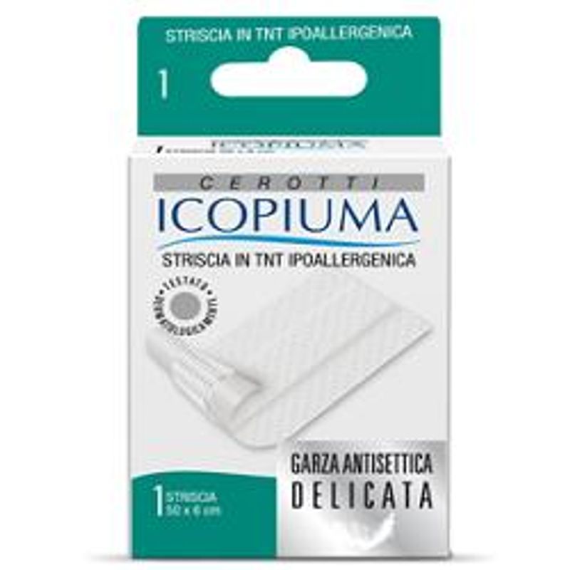 Icopiuma Cerotti In Tnt Ipoallergenici 1 Striscia 50x6cm-1