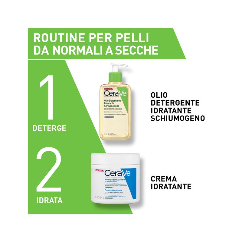 Cerave Olio Detergente Idratante Schiumogeno 236ml-4