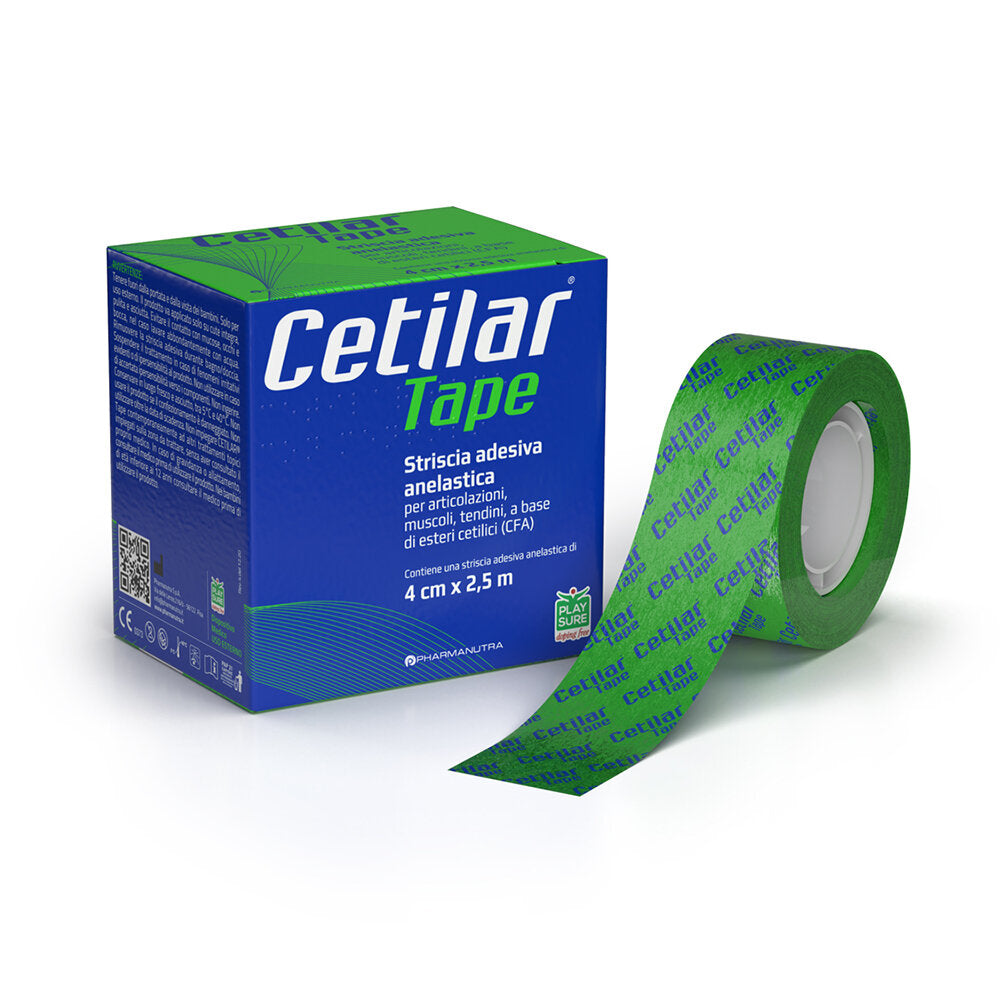 Cetilar Tape striscia adesiva anelastica per articolazioni muscoli e tendini 4cmx2.5m-2