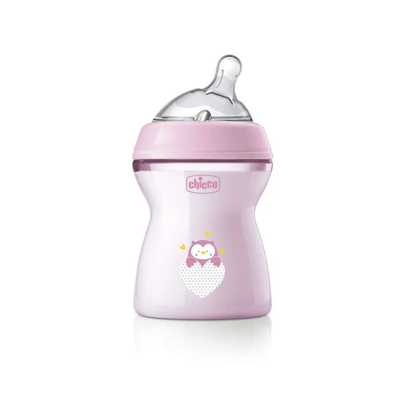 Chicco Biberon Natural Feeling Flusso Medio 2 Mesi+ Bimba 250ml-1