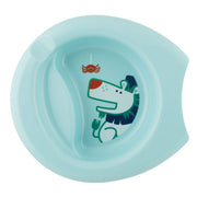 Chicco Pappa Facile piatto facile imbocco 6m+ 1 pezzo colore azzurro-1