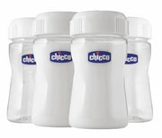 Chicco Contenitori Latte Silicone 4 Pezzi-1