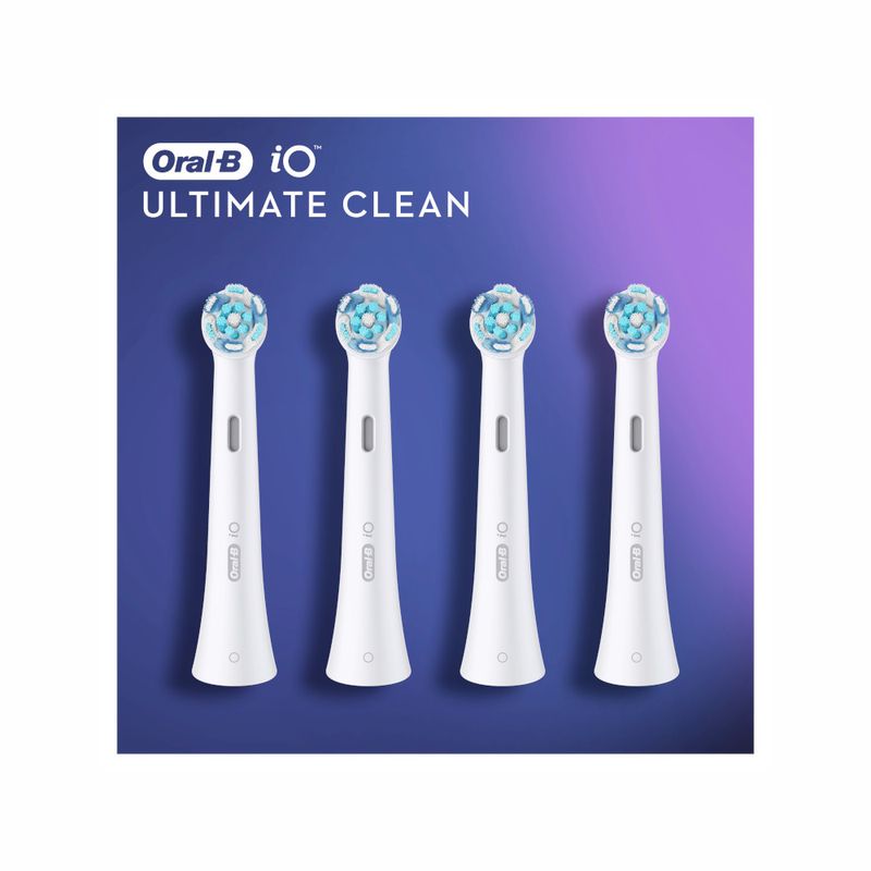 Oral B Testine Di Ricambio Io Ultimate Clean Bianche 4 Pezzi-6