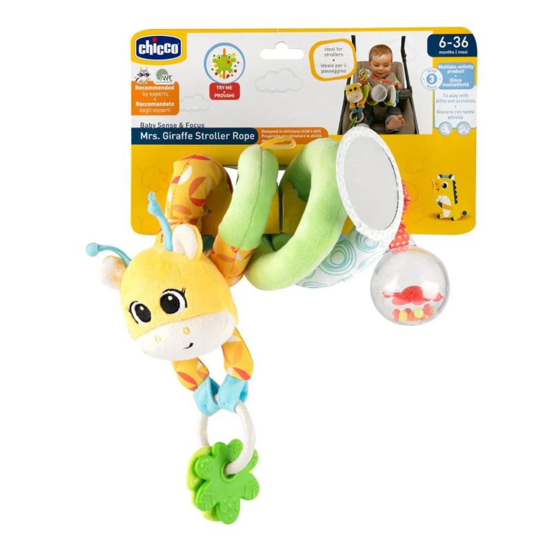Chicco Gioco Fune Passeggio Mrs Giraffa 6 Mesi+-2