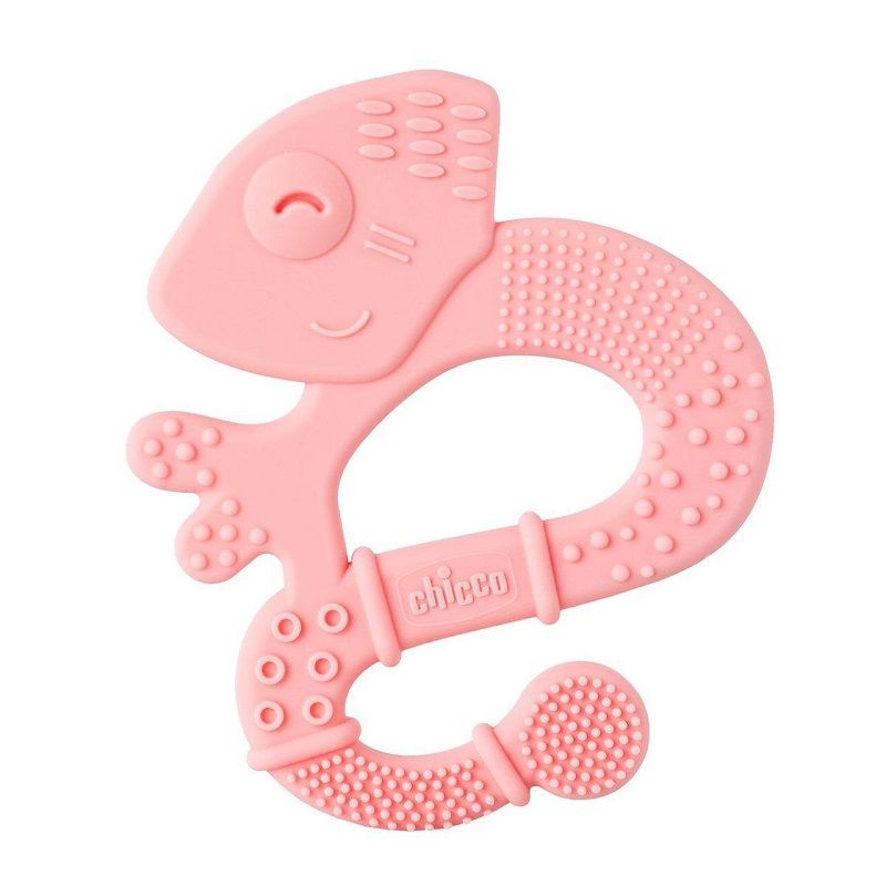 Chicco Massaggiagengive Soft Iguana colore rosa 2 mesi+ 1 pezzo-1