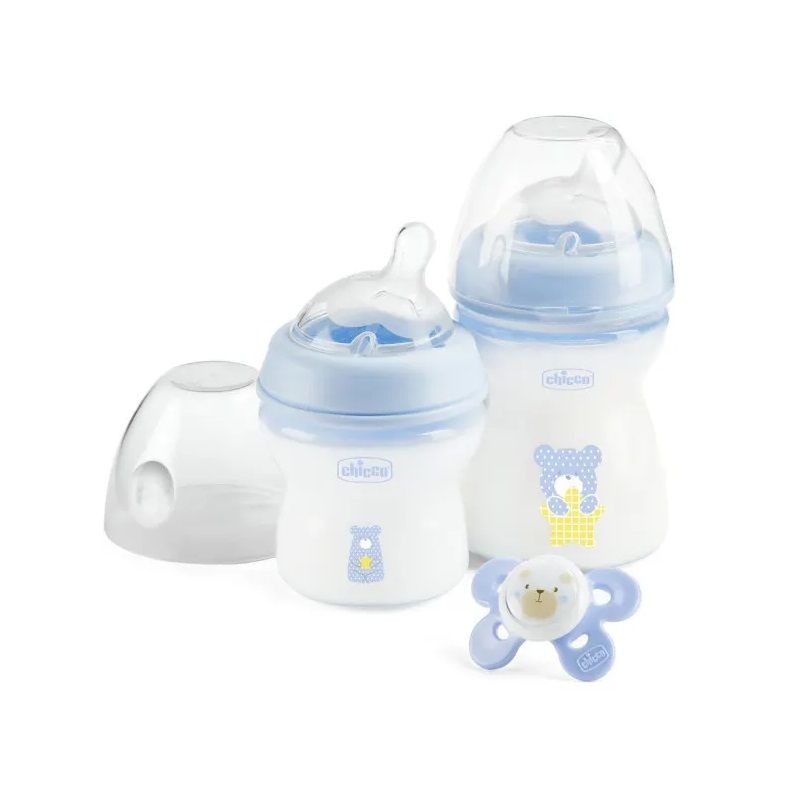 Chicco Natural Feeling Set Regalo Per Bimbo 0 Mesi+-1