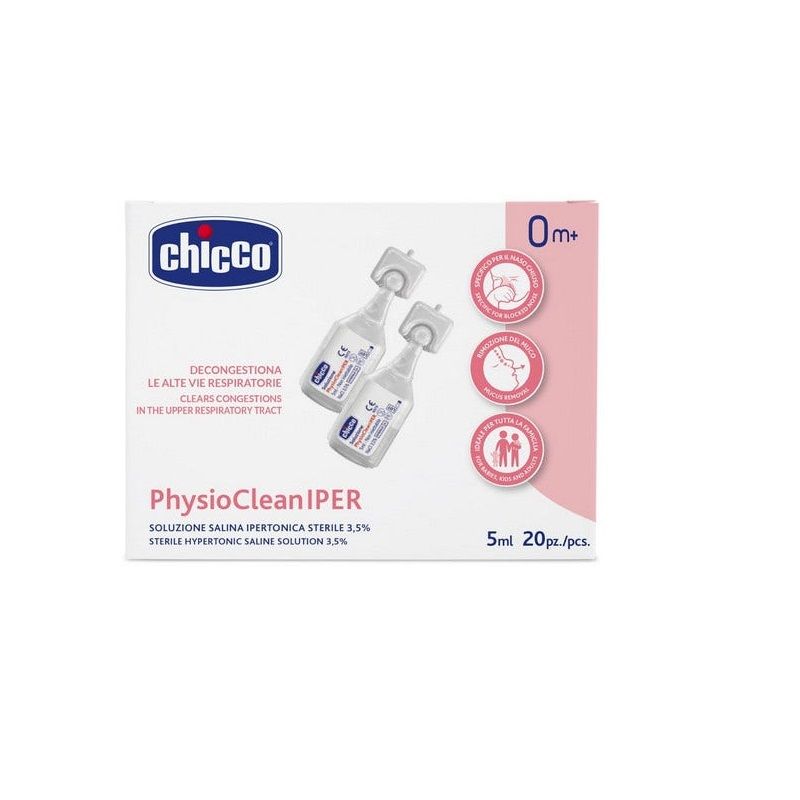 Chicco Soluzione Hypertonic 5ml 20 Pezzi 0Mesi+-1