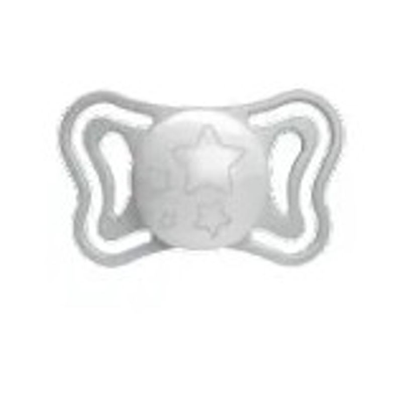 Chicco Succhietto Light Lumi Silicone 2 Pezzi 6-16 Mesi-1