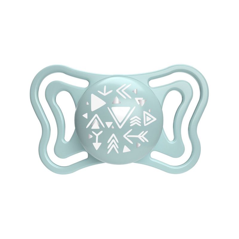 Chicco Physoforma Light Succhietto Silicone Azzurro 2 Pezzi 2-6 Mesi-1