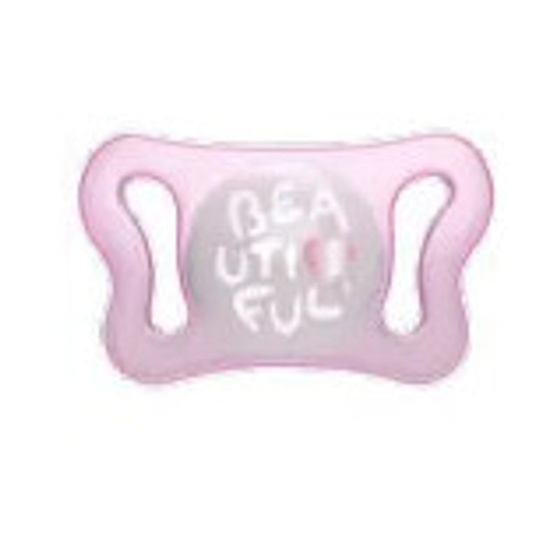 Chicco Succhietto Micro Rosa Silicone 2 Pezzi 0-2 Mesi-1