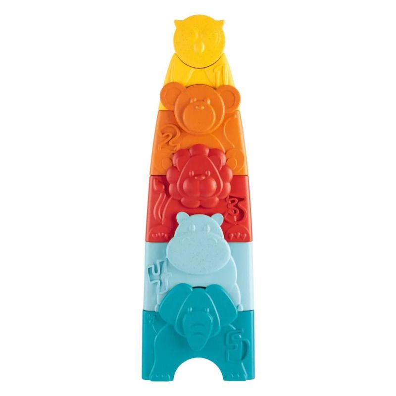 Chicco Torre Degli Animali Impilabili Eco+ 9-36 Mesi-2