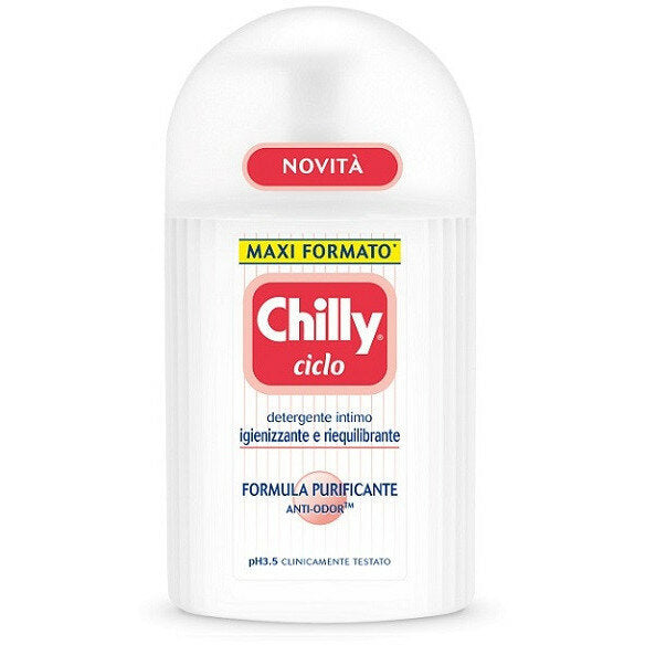 Chilly Ciclo Detergente Intimo igienizzante formula purificante maxi formato 300ml-2