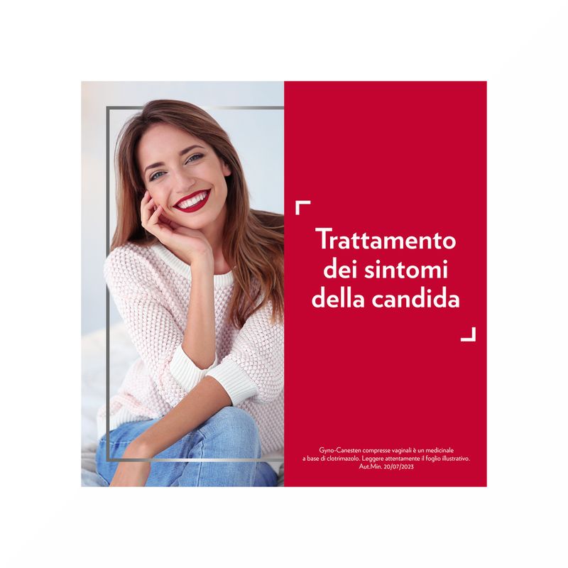 Gyno-Canesten Trattamento Sintomi Candida contro Prurito, Bruciore Intimo e Perdite, 12 Cpr Vaginali-2