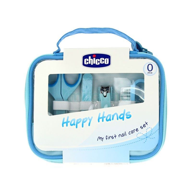 Chicco Happy Hands Set Mani Bimbo colore azzurro 0+-1