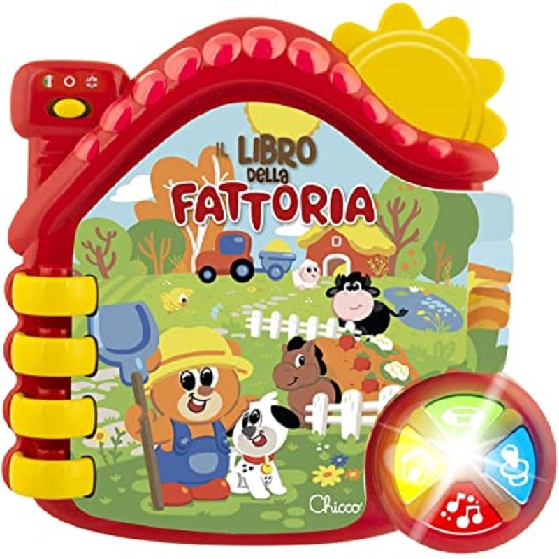 Chicco Il Libro Della Fattoria Elettronico Bilingue 6-36m-1