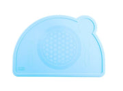 Chicco Take Eat Easy Tovaglietta in silicone colore azzurro 1 pezzo 18m+-1