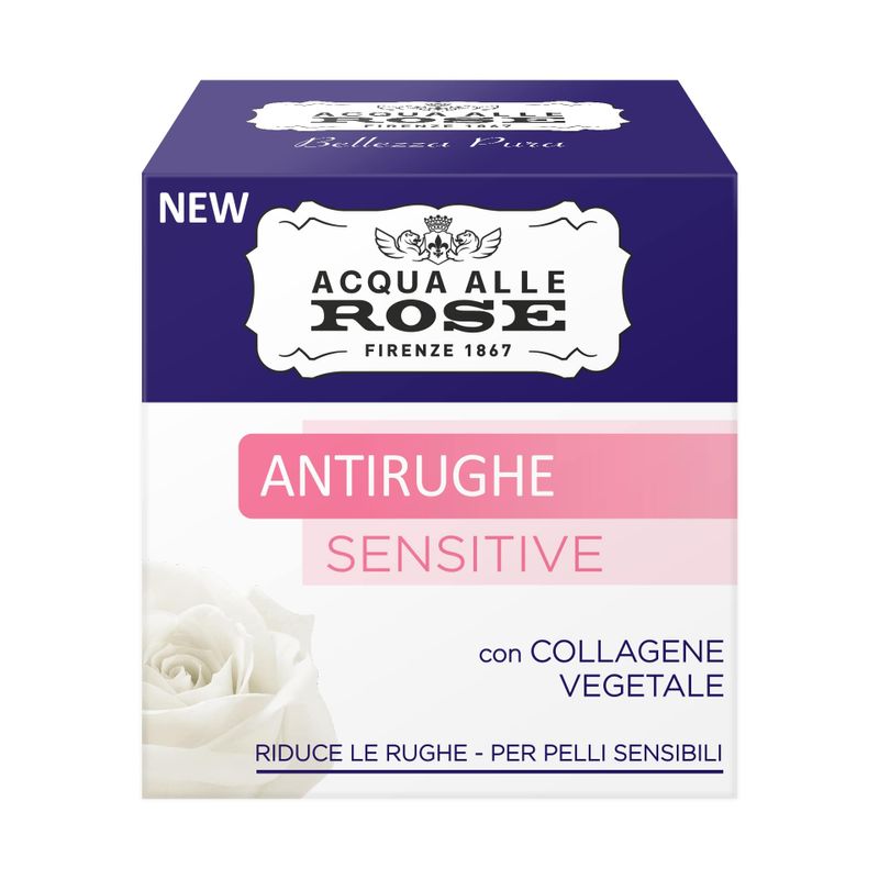 Acqua alle Rose Crema Viso Antirughe Sensitive 50ml-1