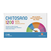 Chitosano 1200 Extra utile per il peso corporeo 60 compresse-1