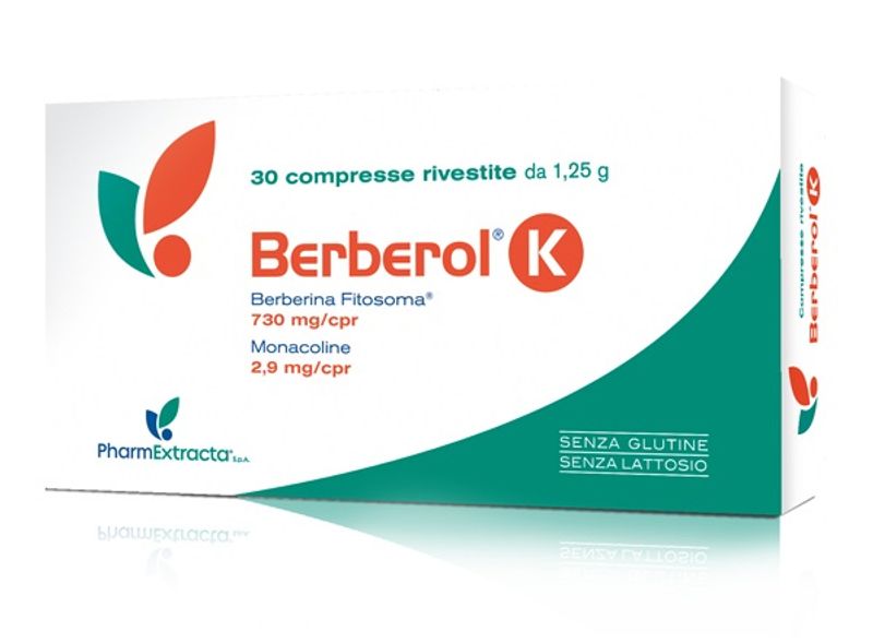 Berberol K 30 Compresse Supporto Metabolico Naturale-1