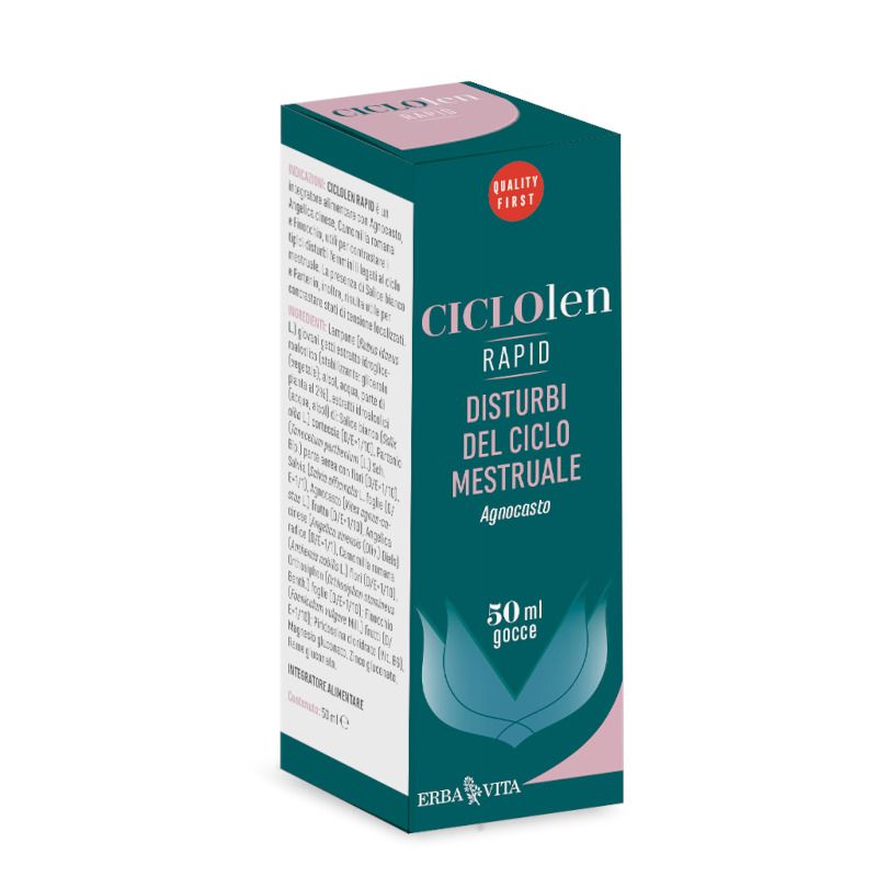 Erba Vita Ciclolen Rapid Gocce 50ml-1