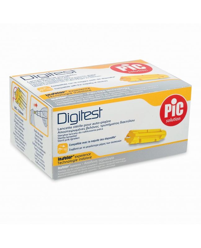 Pic Digitest Sensitive lancette pungidito 200 pezzi-1