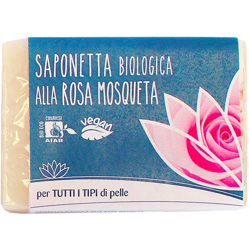 Fior Di Loto Saponetta Rosa Mosqueta Bio-1