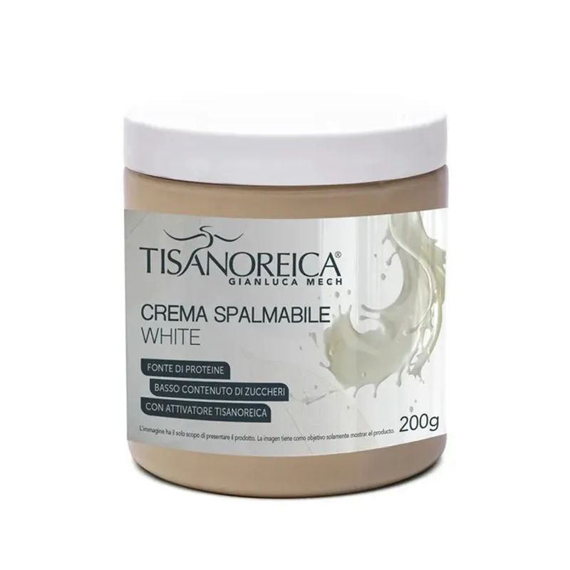 Gianluca Mech Tisanoreica Crema Spalmabile Bianca 200g-1
