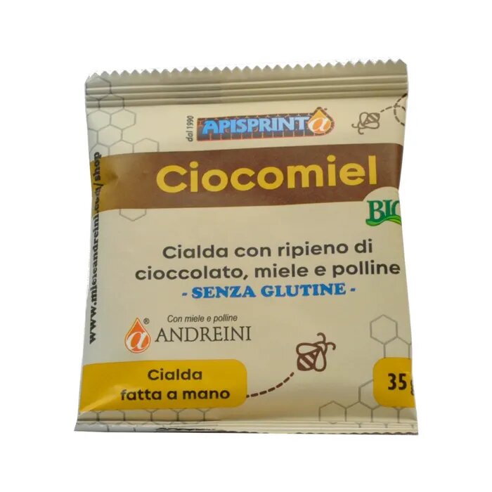 Apisprint Ciocomiel Cialda Bio Senza Glutine 35g-2