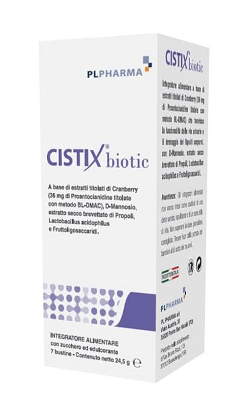 Cistix Biotic utile per il benessere delle vie urinarie 7 bustine-1