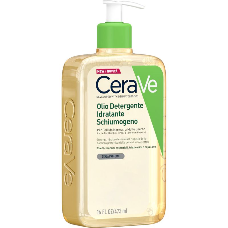 Cerave Olio Detergente Idratante Schiumogeno 473ml-1