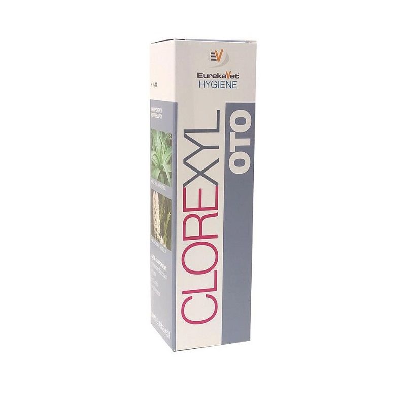 EurekaVet Clorexyl Oto igiene dell'orecchio di cani gatti e conigli 150ml-1