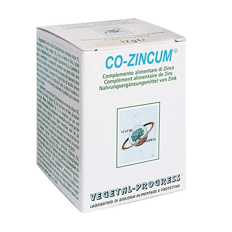 Vegetal Progress Co-Zincum integratore alimentare 60 compresse-1